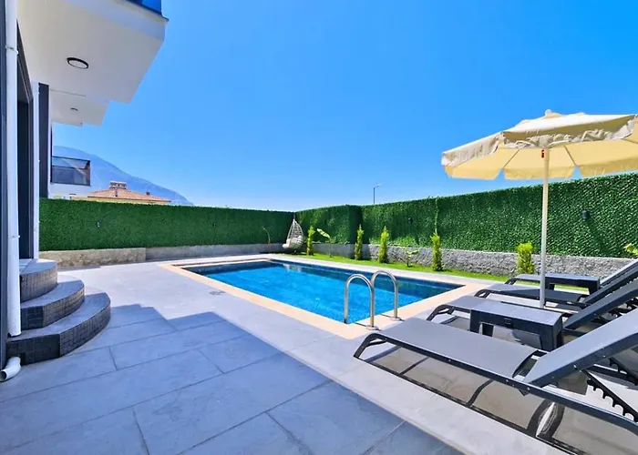 Ovacik 3 Bedroom With Private Pool Hot Tub Villa
